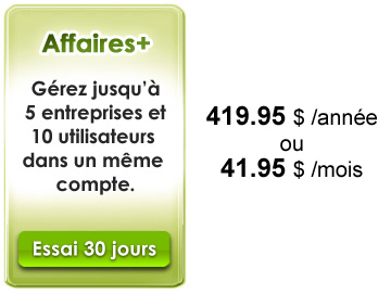 Forfait affaires+